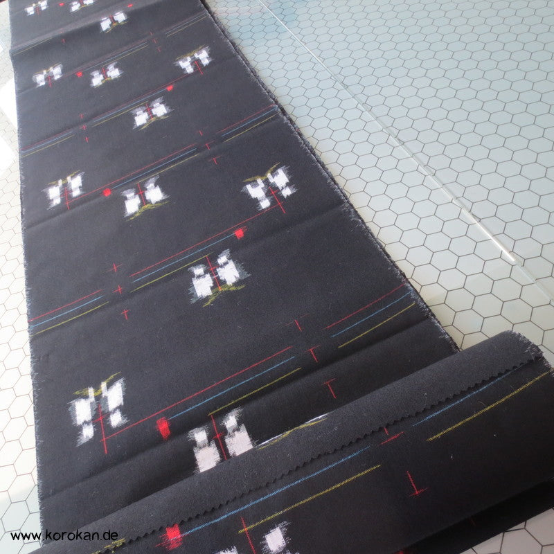 Schmetterling Kasuri Kimono Wolle