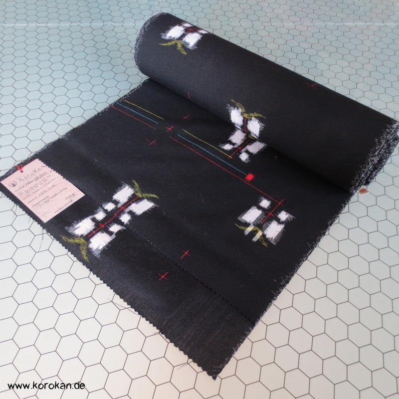 Schmetterling Kasuri Kimono Wolle