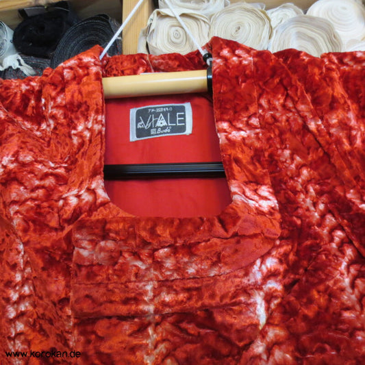 Viale Budo Shibori Crash Samt Michiyuki Raglanjacke