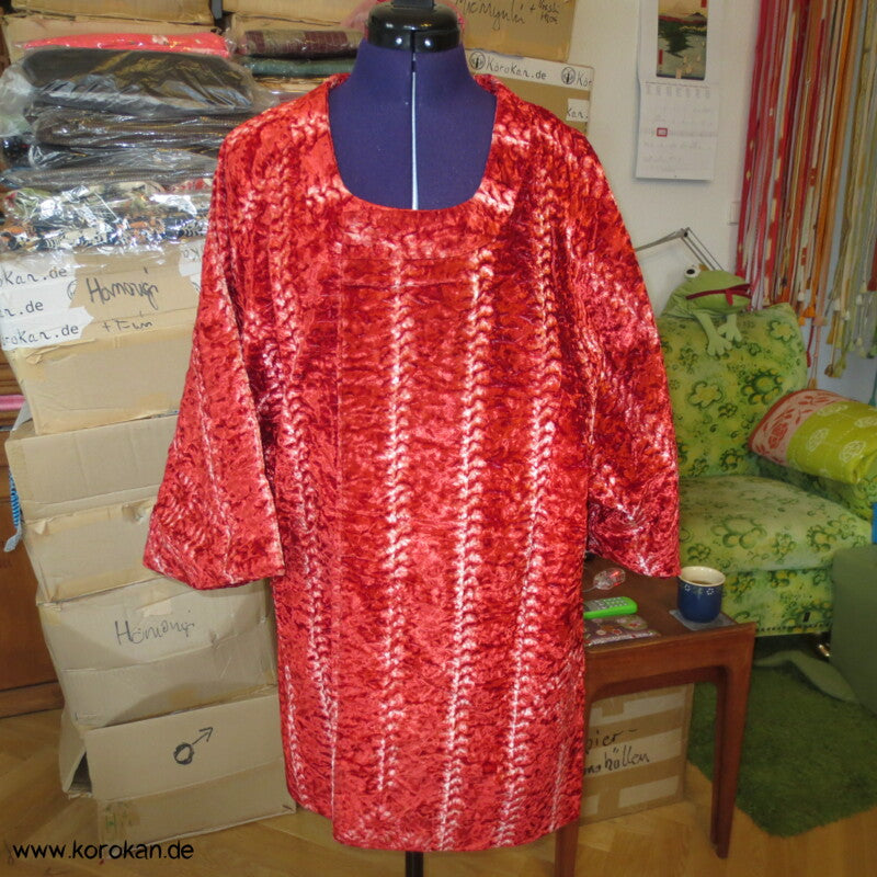 Viale Budo Shibori Crash Samt Michiyuki Raglanjacke