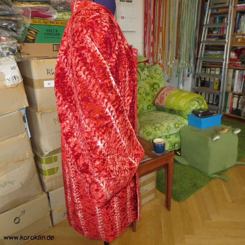 Viale Budo Shibori Crash Samt Michiyuki Raglanjacke