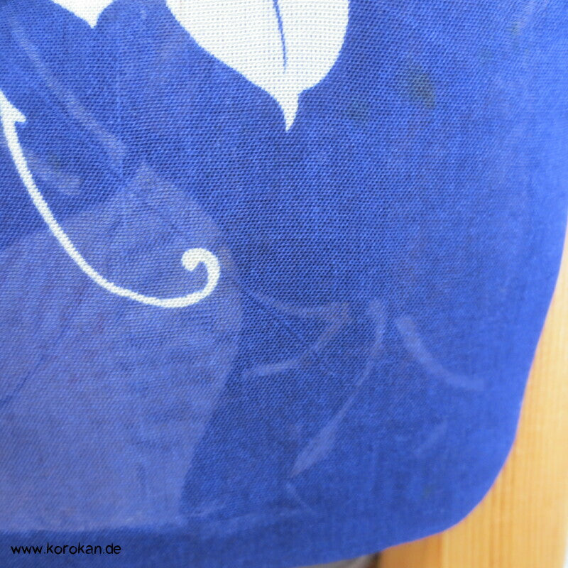 Ackerwinden auf blau Hitoe Kimono