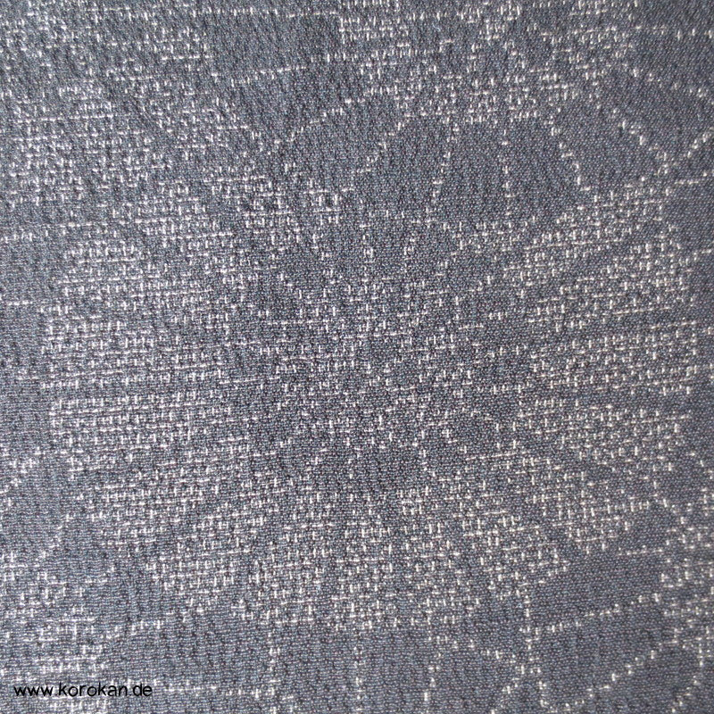 Bangasa Papierschirme Kasuri Wolle / Seide Kimono Stoff