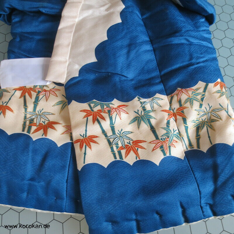 japanische Jungen / Säuglings Chanchanko gefütterte Weste und Kimono für Taufe