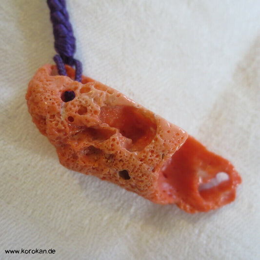 Netsuke, Obi Anhänger aus Koralle