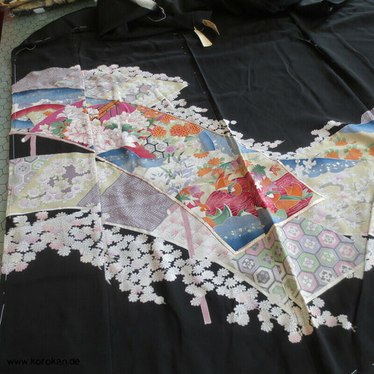 Tomesode, Traumbrücke Seiden Karieba