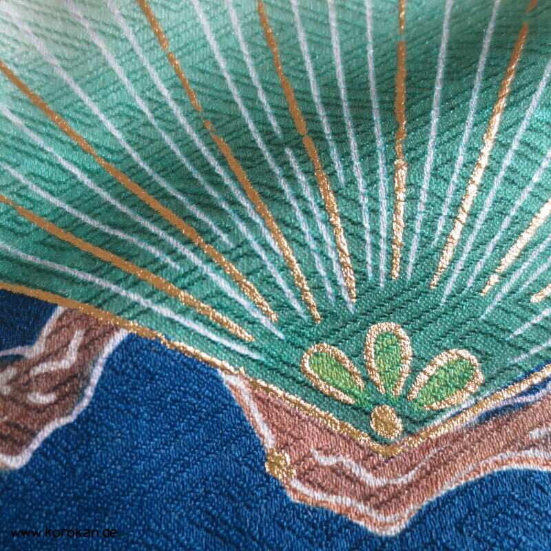 japanische Jungen / Säuglings Chanchanko gefütterte Weste und Kimono für Taufe