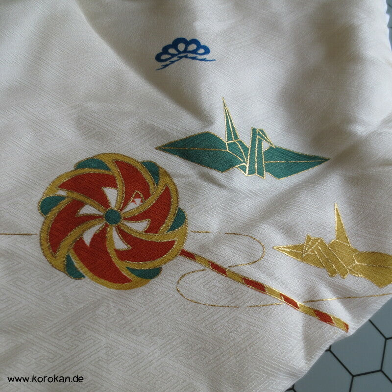 japanische Jungen / Säuglings Chanchanko gefütterte Weste und Kimono für Taufe