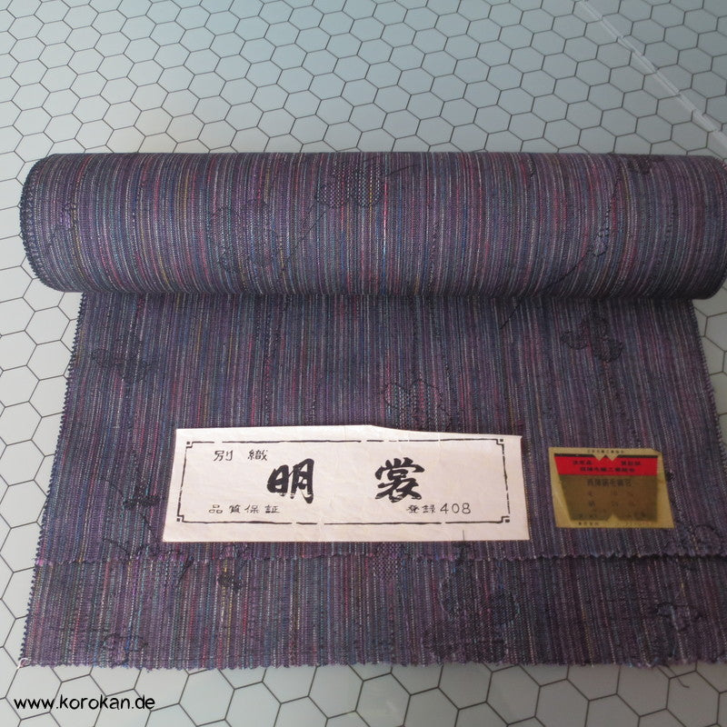 Blumenjacquard, bunte Fäden Wolle / Seide Kimono Stoff
