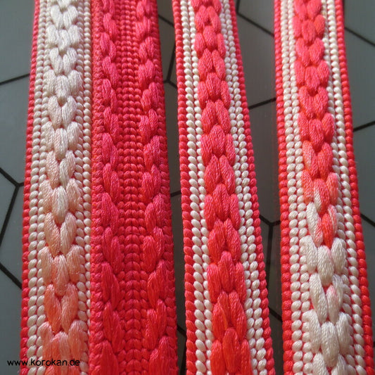 azalee weiß Verlauf Obijime, Seide