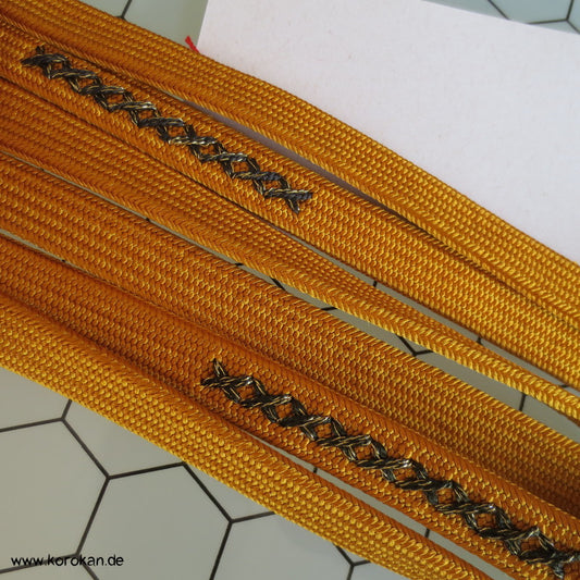 bestickter Obijime, geflochten