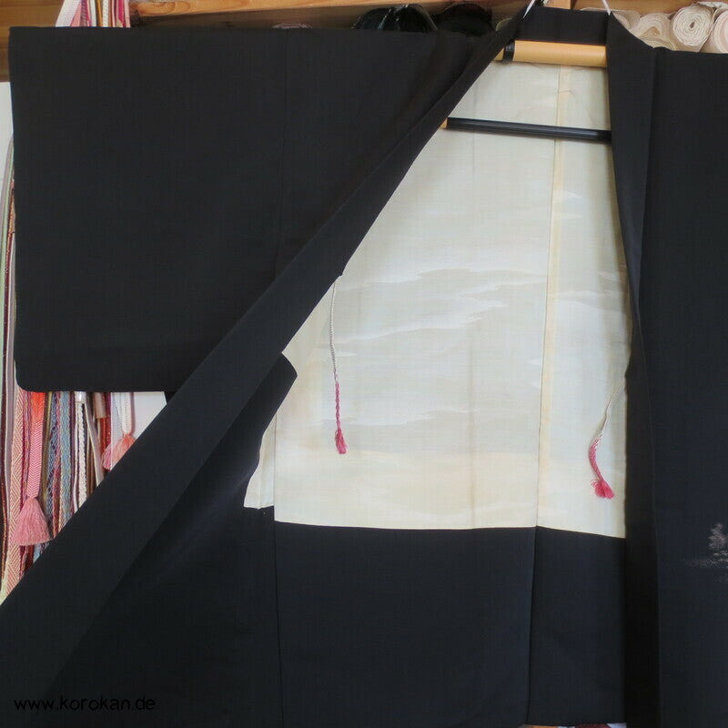 Urushi Landschaft Haori Kimono Jacke