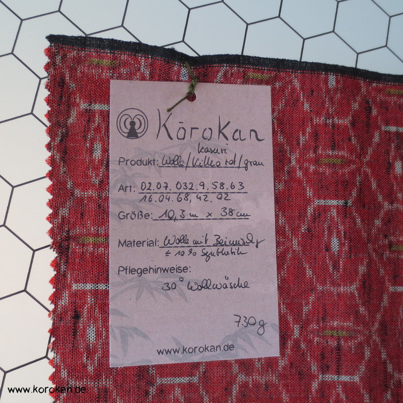 Kikko Kett Kasuri Kimono Wolle