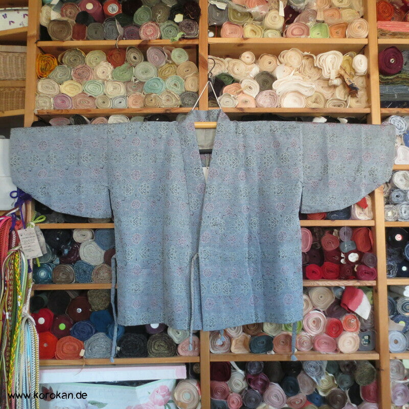 Arabesken Wolljacquard Dochugi Kimonojacke