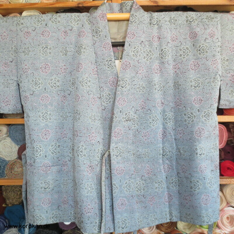 Arabesken Wolljacquard Dochugi Kimonojacke