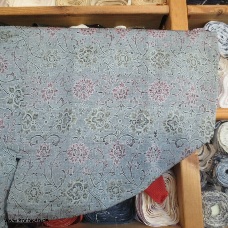 Arabesken Wolljacquard Dochugi Kimonojacke