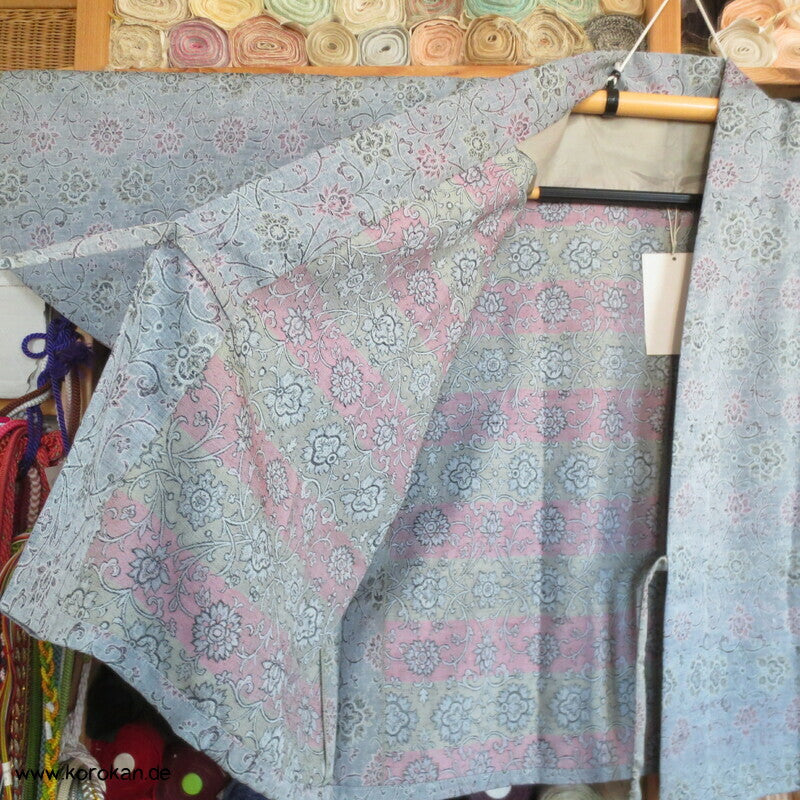 Arabesken Wolljacquard Dochugi Kimonojacke