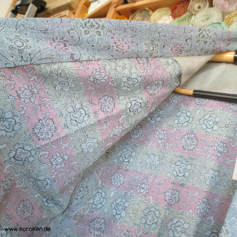 Arabesken Wolljacquard Dochugi Kimonojacke