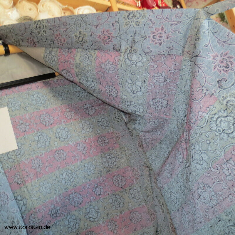 Arabesken Wolljacquard Dochugi Kimonojacke