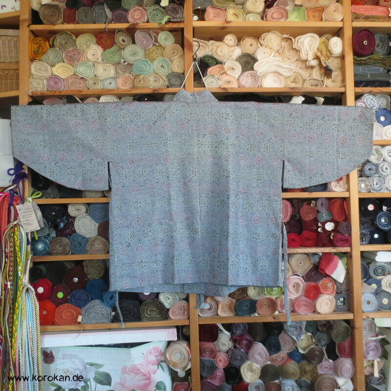 Arabesken Wolljacquard Dochugi Kimonojacke