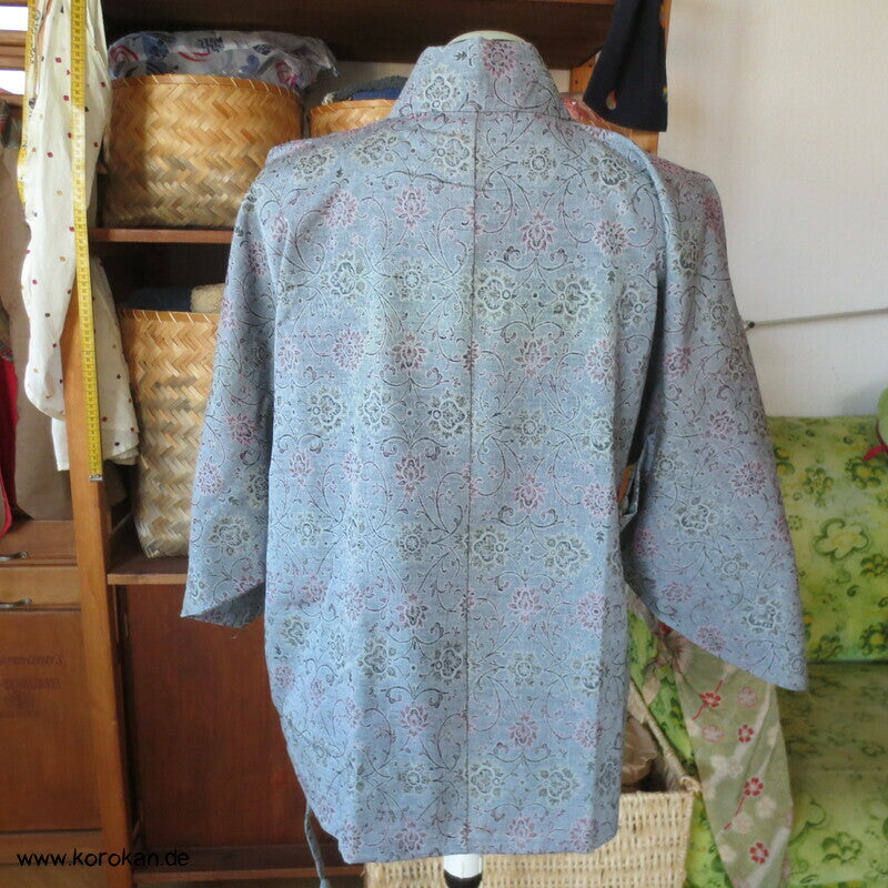 Arabesken Wolljacquard Dochugi Kimonojacke
