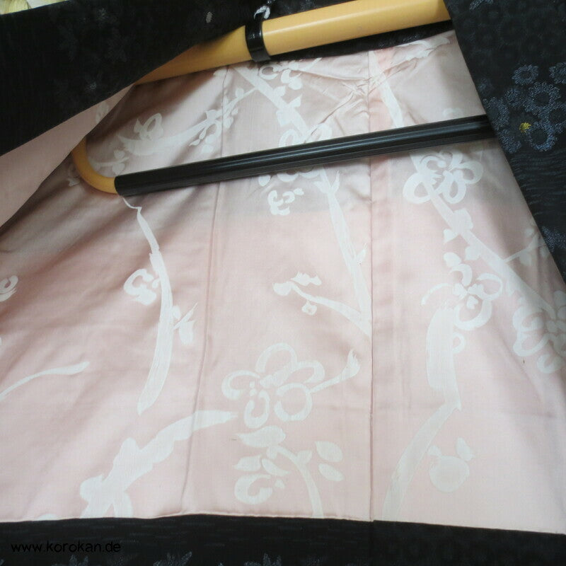 1960'er Lurex Blütenstreifen Haori