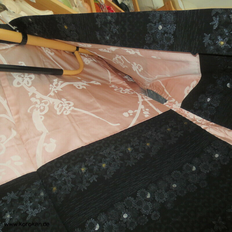 1960'er Lurex Blütenstreifen Haori