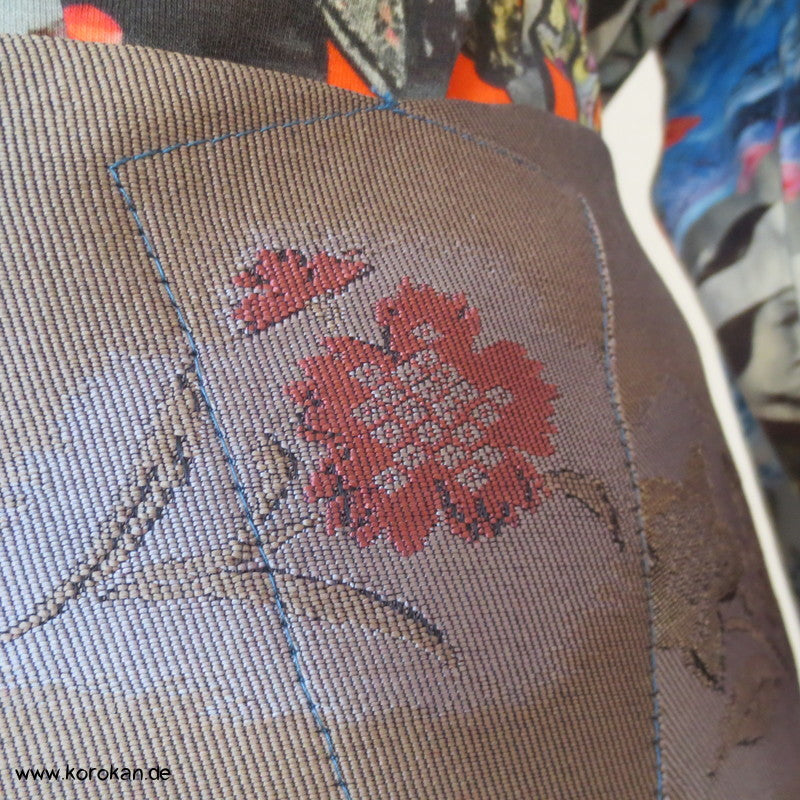Bauchweg Schmetterling Druck Kasuri Kimono Wolle fittet skirt