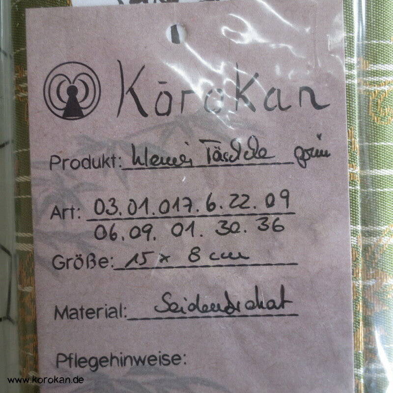 kleine Seidenbrokat Tasche - für Handys, Taschentücher oder sowas....