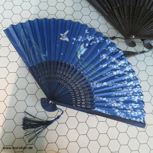 Stoff und Bambus Fächer - nagelneue Chinaware