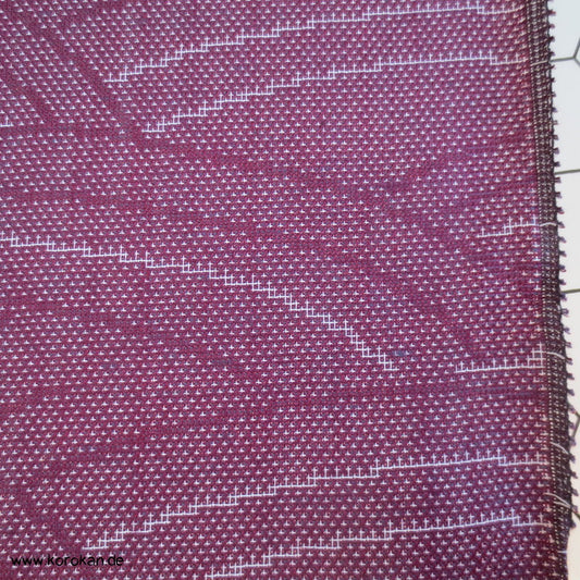 Welle Wollmischgewebe Kimono Jacquard