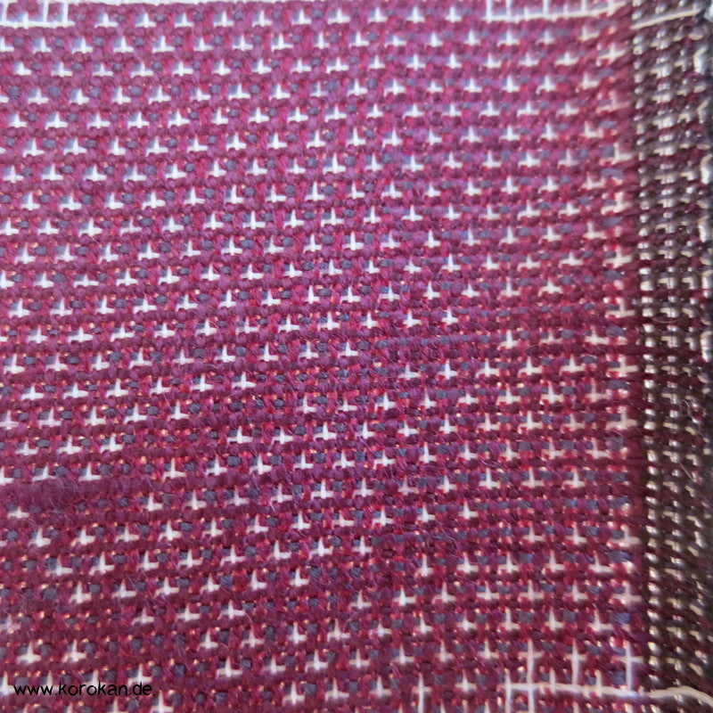 Welle Wollmischgewebe Kimono Jacquard