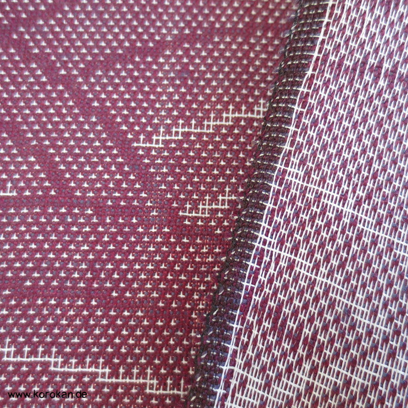 Welle Wollmischgewebe Kimono Jacquard