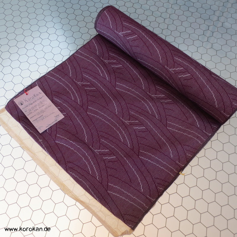 Welle Wollmischgewebe Kimono Jacquard