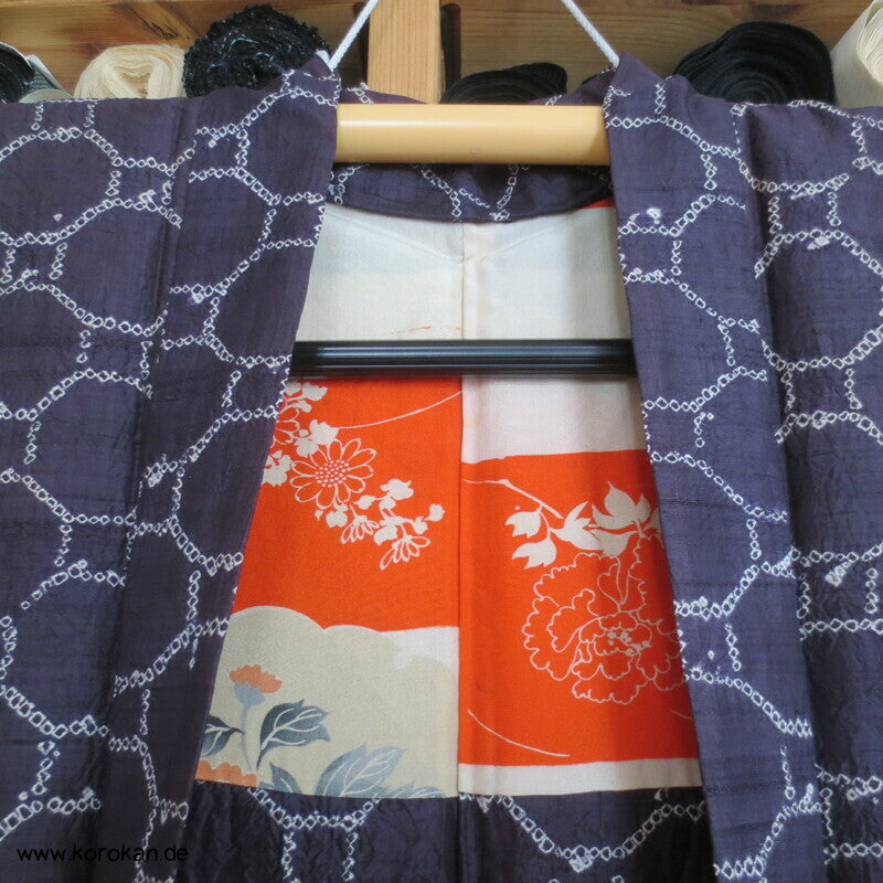 Shibori Kikko Wildseiden Haori