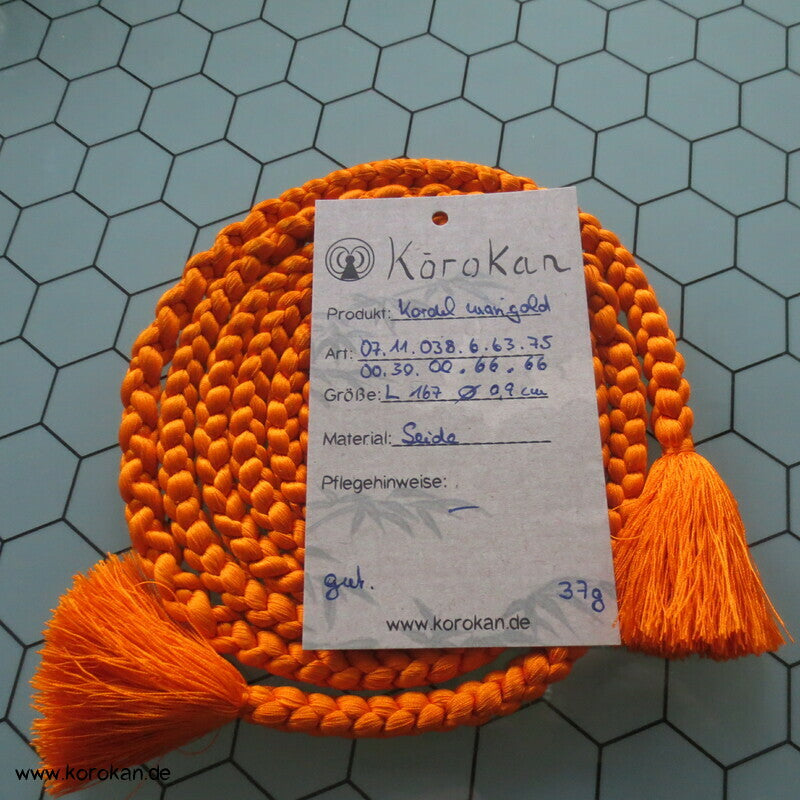 marigold Kordel Obijime, Seide