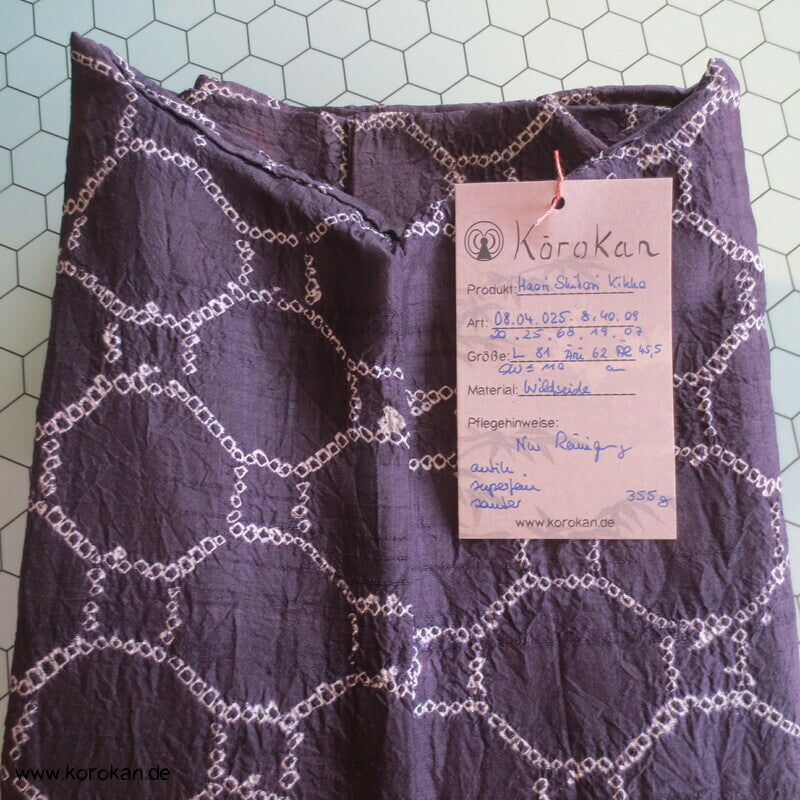 Shibori Kikko Wildseiden Haori