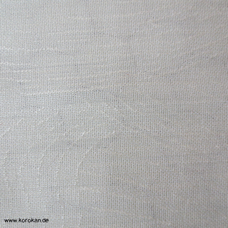 Woll Jacquard Decoupé Blätter in hell Kimono Sommer Stoff