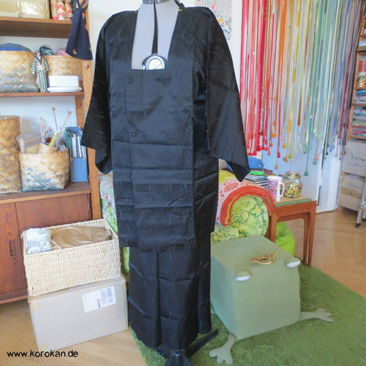 Damastmuster Michiyuki Regenmantel zweiteilig