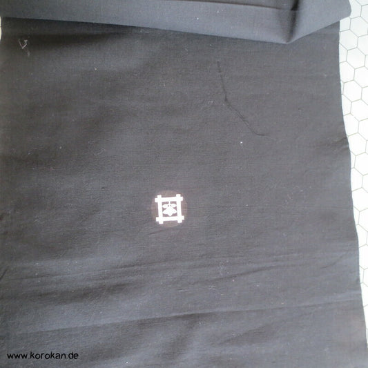 Igeta Tachibana Mon dicker grober Baumwollstoff Restrolle