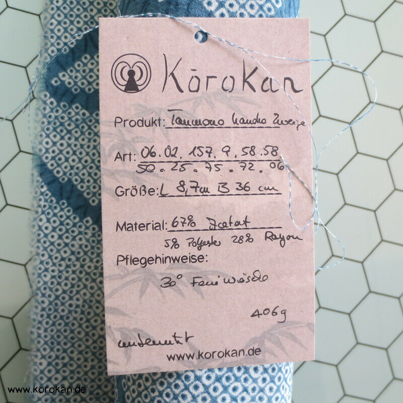 Shibori Imitat Zweige Druck Acetat / Rayon Kimono Stoffrolle