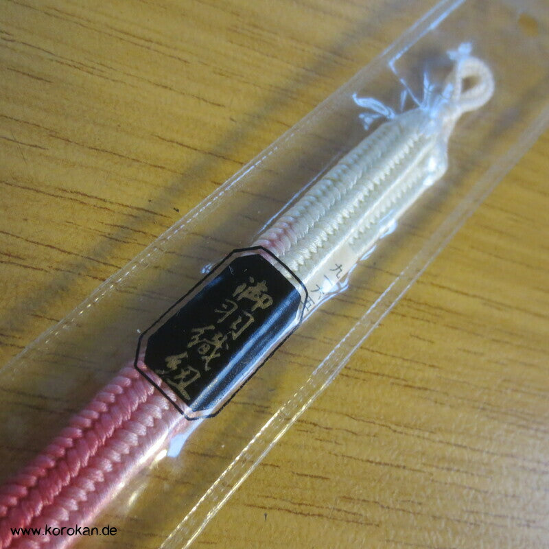 Haori Himo - Seide, pink Verlauf