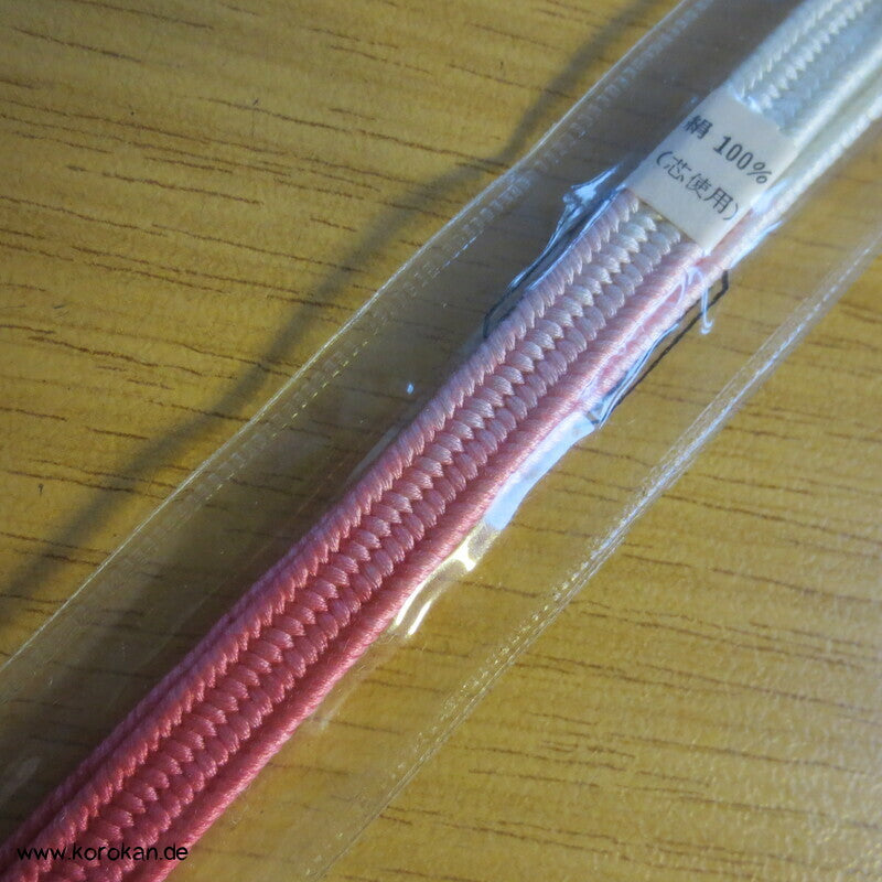 Haori Himo - Seide, pink Verlauf