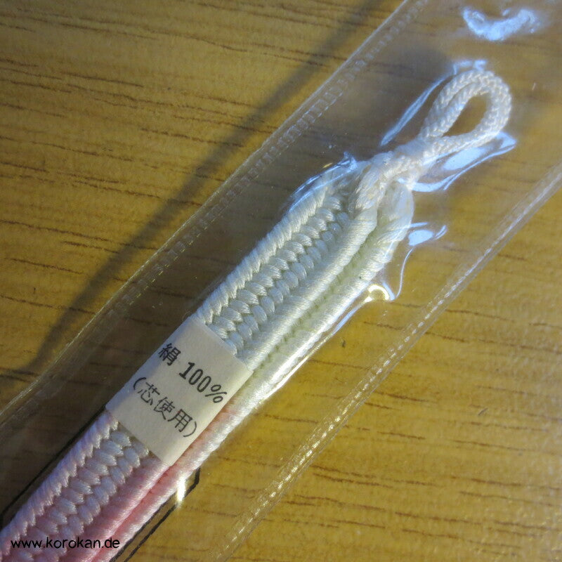 Haori Himo - Seide, pink Verlauf