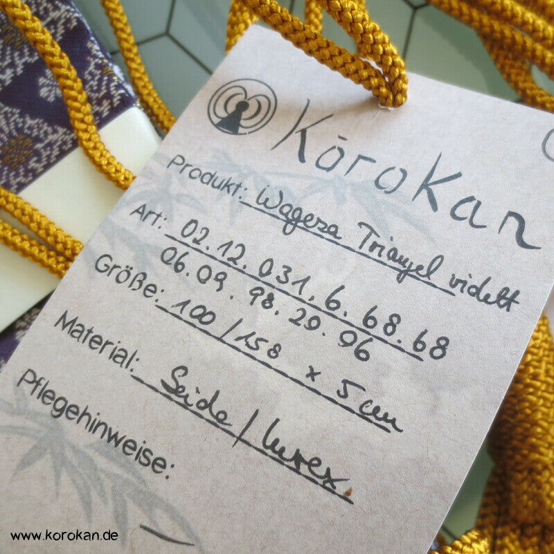 Wagesa - Priester Stola oder Gürtel, Seidenbrokat