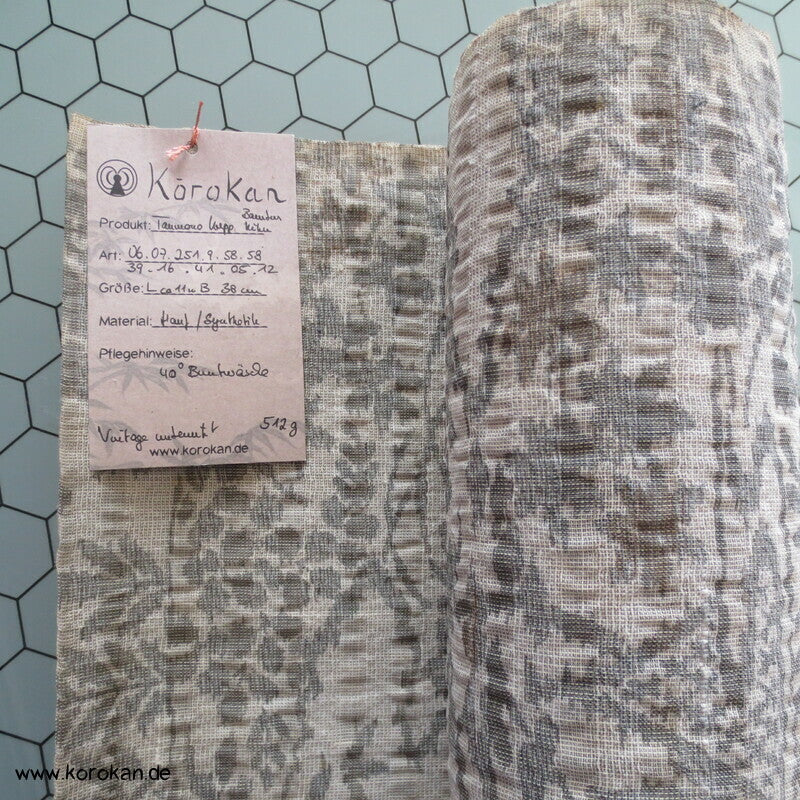 Kiku und Bambus Seersucker Ramie / Teteron Krepp