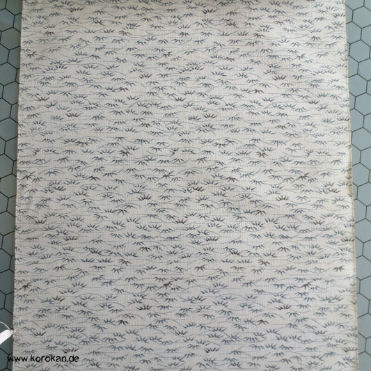 Bambusdruck Baumwolle/ Woll Kimono Krepp