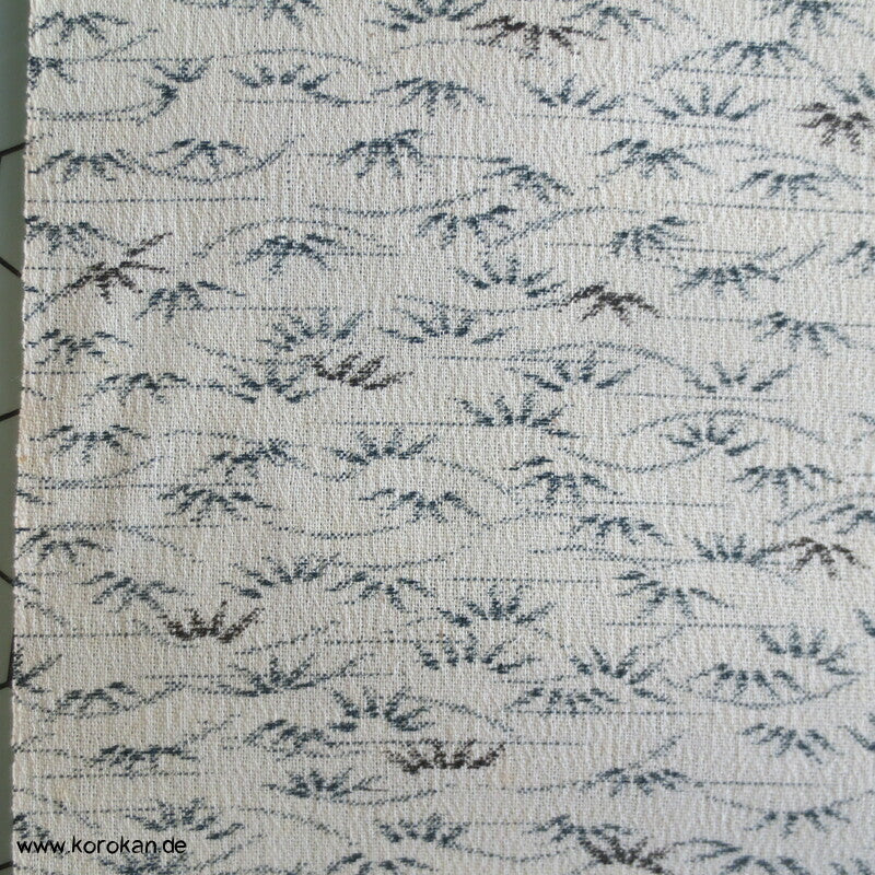 Bambusdruck Baumwolle/ Woll Kimono Krepp