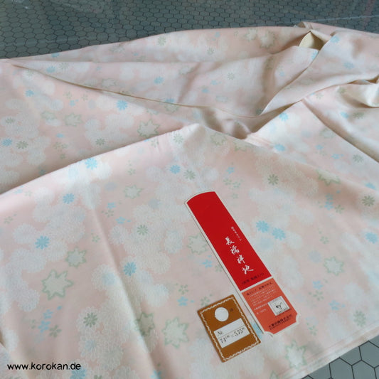 Chrysanthemen Juban Wollmusselin