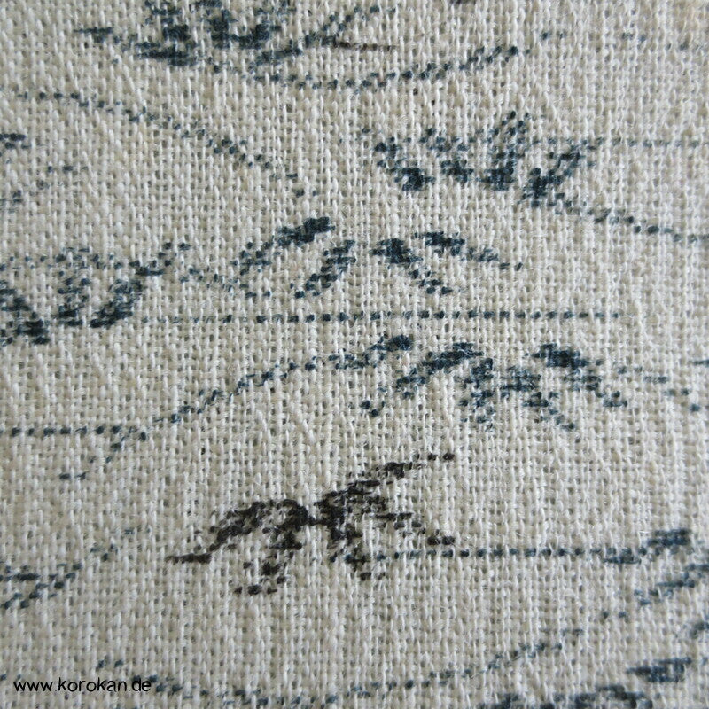 Bambusdruck Baumwolle/ Woll Kimono Krepp